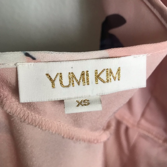 Yumi Kim ‘Yours Truly’ Kat Maxi Dress Strappy Pink Floral Gown Size XS - Picture 3 of 14